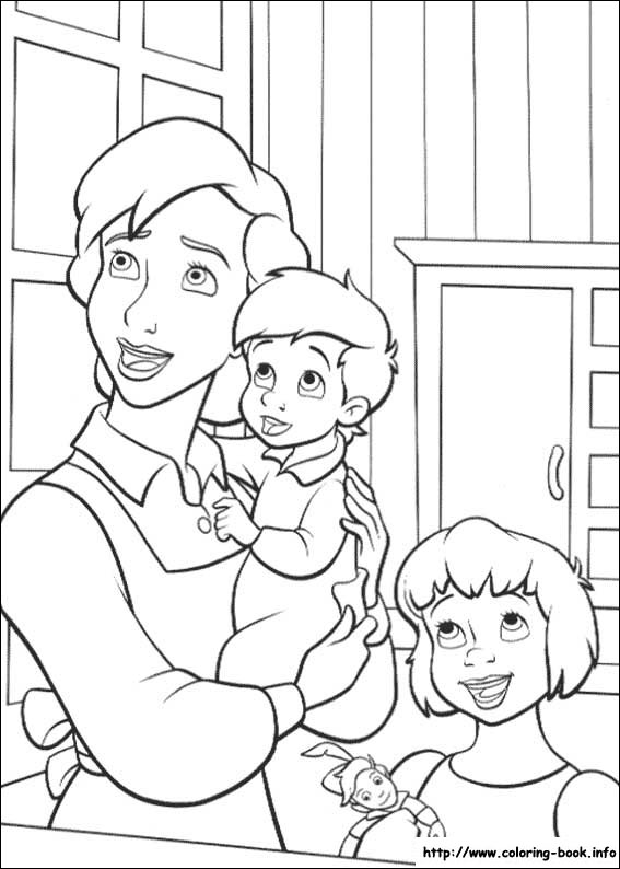 Peter Pan 2 coloring picture